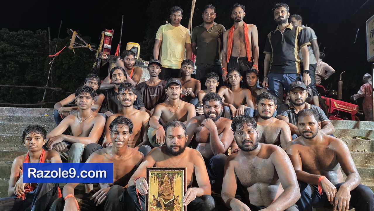 Razole Taluka Ganesh Nimajjanam